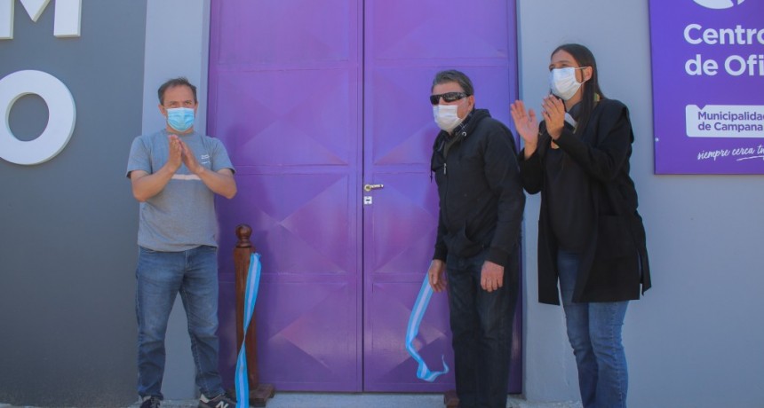 El Intendente inaugur&oacute; el primer Centro Municipal de Oficios