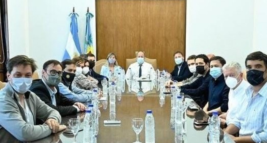 Rub&eacute;n Romano particip&oacute; de una importante reuni&oacute;n con autoridades del gobierno provincial