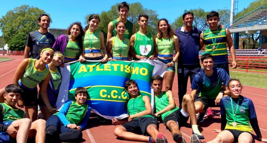 Atletismo: Gran performance del CCC en el Campeonato Provincial U16