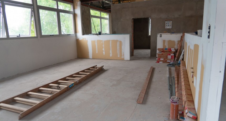 Comenzó la última etapa de la construcción del nuevo laboratorio del Hospital San José