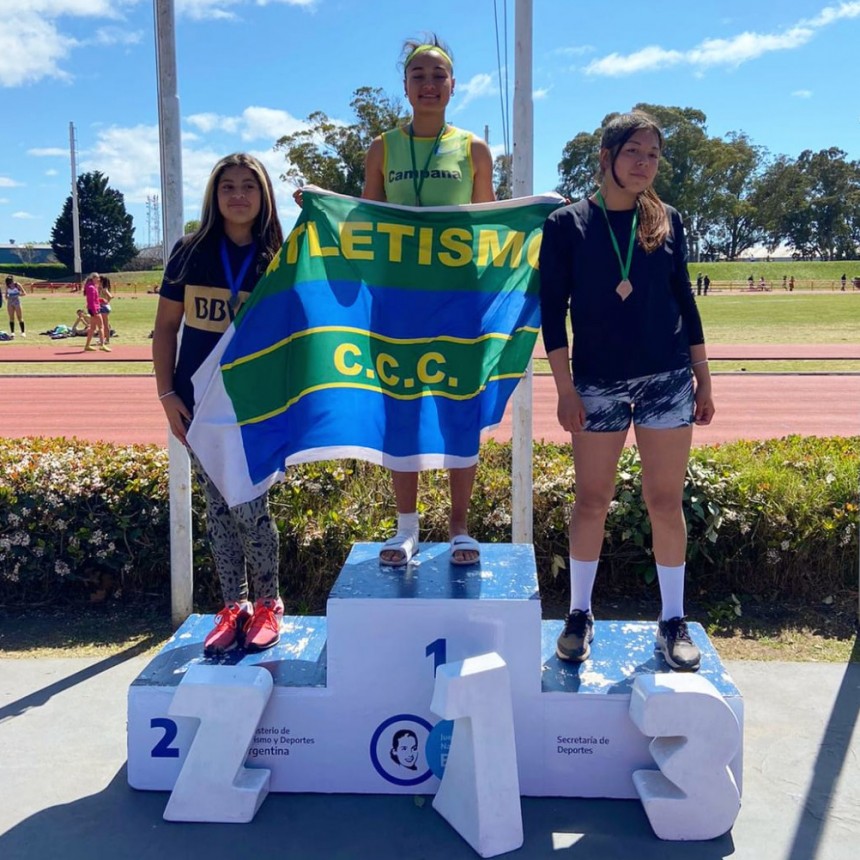 Atletismo: Gran performance del CCC en el Campeonato Provincial U16
