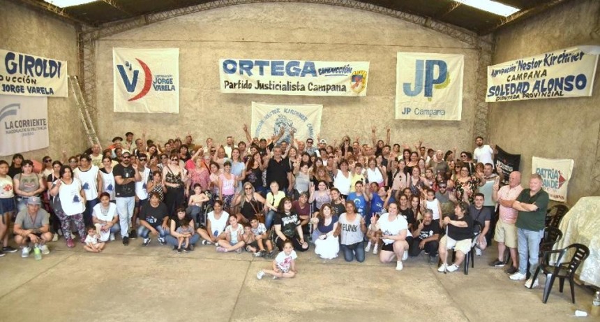 El Partido Justicialista de Campana homenajeó a Néstor Kirchner