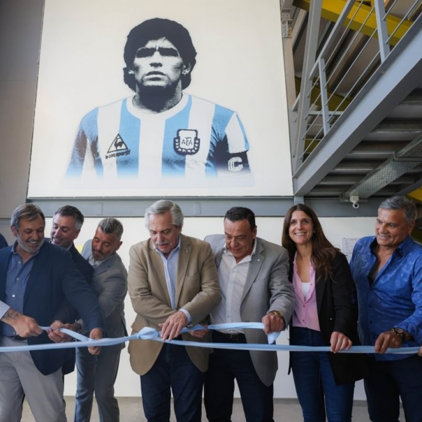 Inauguración estadio Diego Armando Maradona en Zárate el 29 de octubre