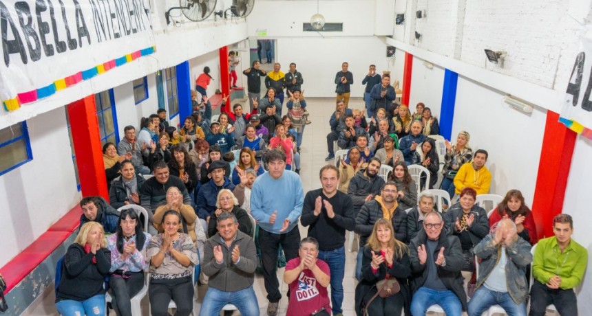 “Campana con Justicia Social” le ratificó su apoyo al intendente Abella