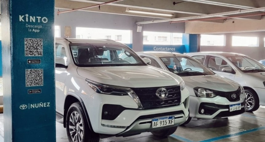 Toyota e IRSA suman nuevas opciones de movilidad: KINTO ya opera en Alcorta, Alto Palermo y Patio Bullrich 