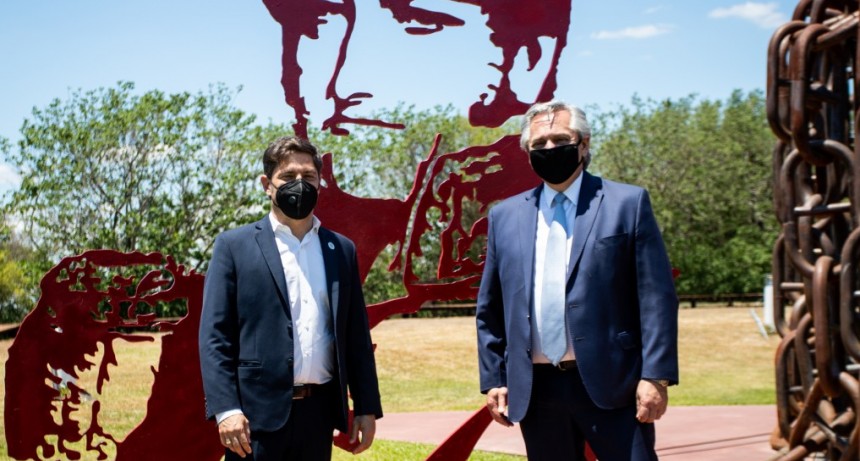 Kicillof particip&oacute; junto al Presidente del 175&deg; aniversario de la Batalla Vuelta de Obligado