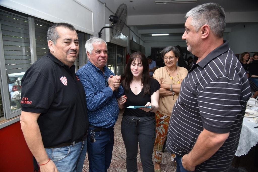 LOS DIPUTADOS ALONSO Y ORTEGA PRESENTES EN EL 79 ANIVERSARIO DEL CLUB ALUMNI