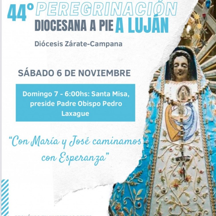 Hoy se realiza la Peregrinación a Luján