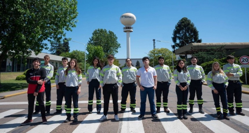 Tenaris cerró un nuevo ciclo de Prácticas Profesionalizantes en su Centro Industrial de Campana