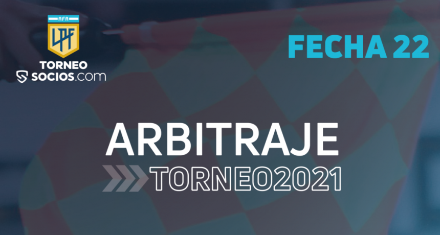 Jueces para la jornada 22