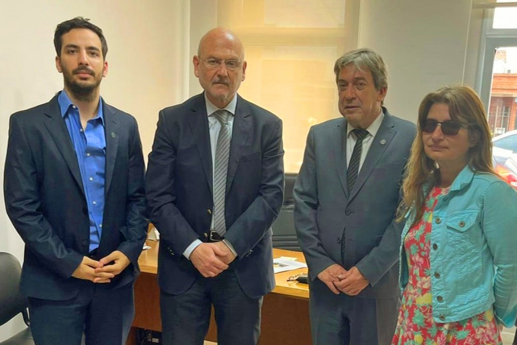 EL MINISTRO DANIEL SORIA SE COMPROMETIÓ A ACOMPAÑAR LAS GESTIONES DEL COLEGIO DE ABOGADOS ZÁRATE CAMPANA