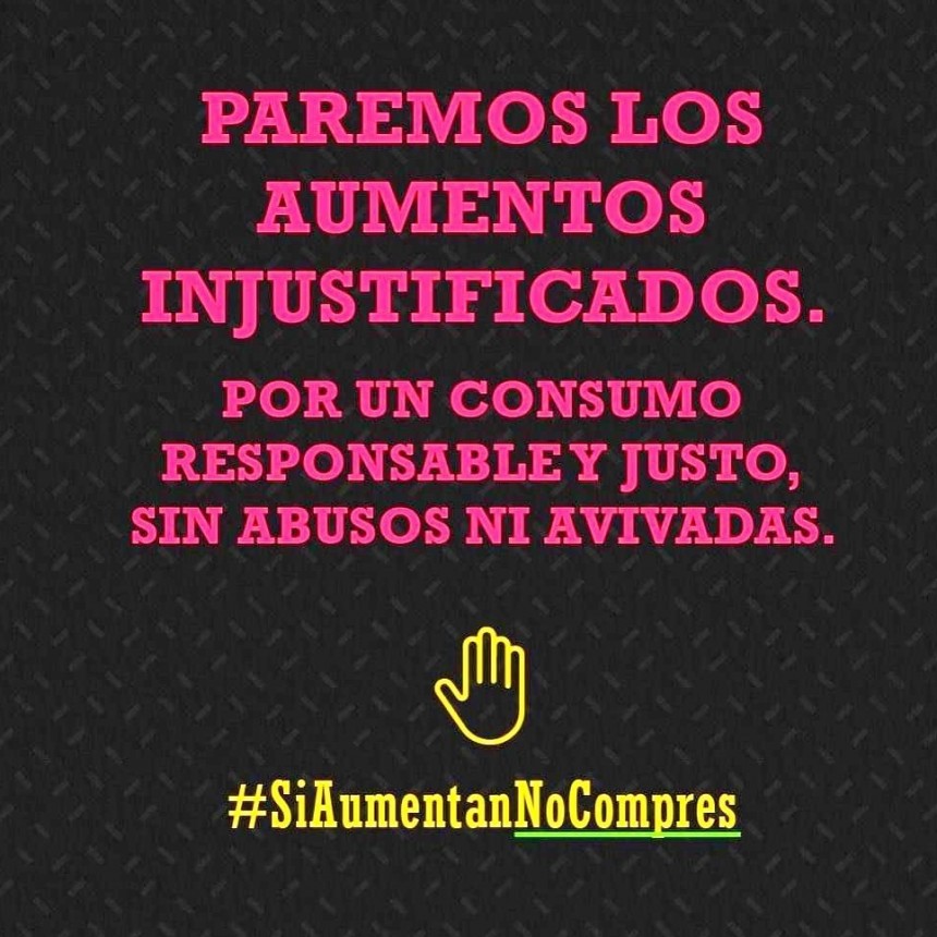 Alonso se suma a la campaña “si aumentan no compres” del gobierno provincial