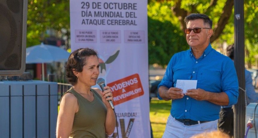 El Municipio impulsó una jornada de concientización en el marco del Día Mundial del ACV