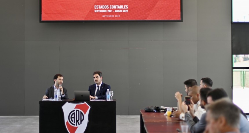 Stefano Di Carlo y Andrés Ballotta explicaron el histórico superávit que registró River Plate