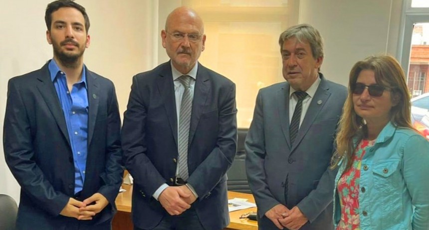 EL MINISTRO DANIEL SORIA SE COMPROMETIÓ A ACOMPAÑAR LAS GESTIONES DEL COLEGIO DE ABOGADOS ZÁRATE CAMPANA
