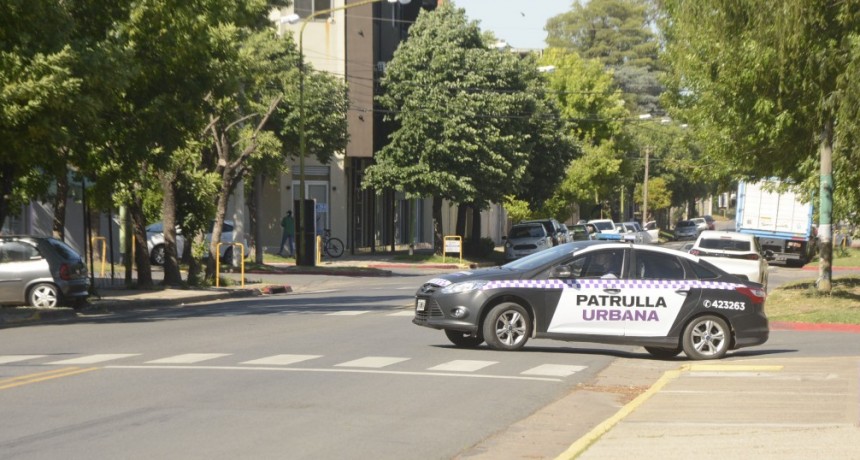 Los móviles de la Patrulla Urbana recorren casi 400 kilómetros diarios por la ciudad