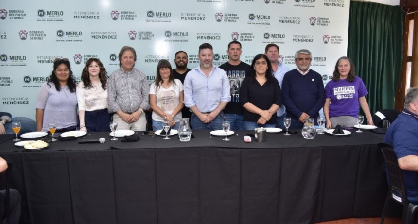 Encuentro sindical en Merlo con la presencia de Soledad Alonso