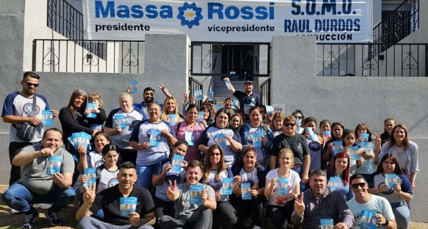 Desde Unión por la Patria continúan militando por Sergio Massa
