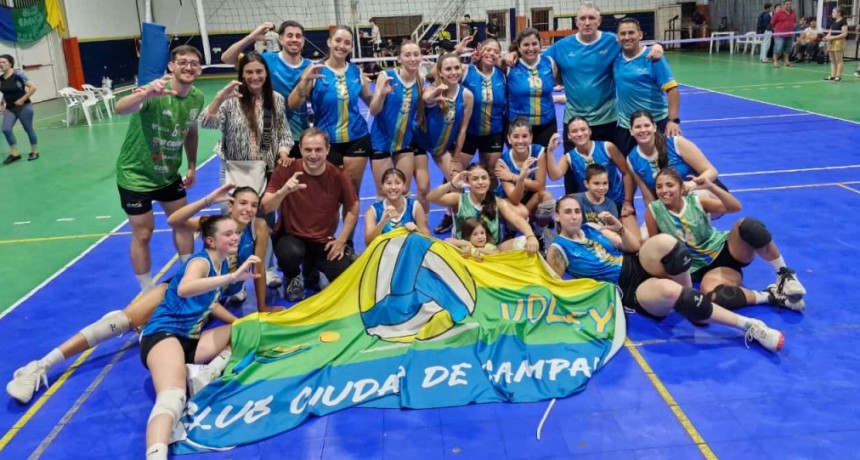 Vóley: la Primera Damas del Club Ciudad de Campana jugará la final por el ascenso