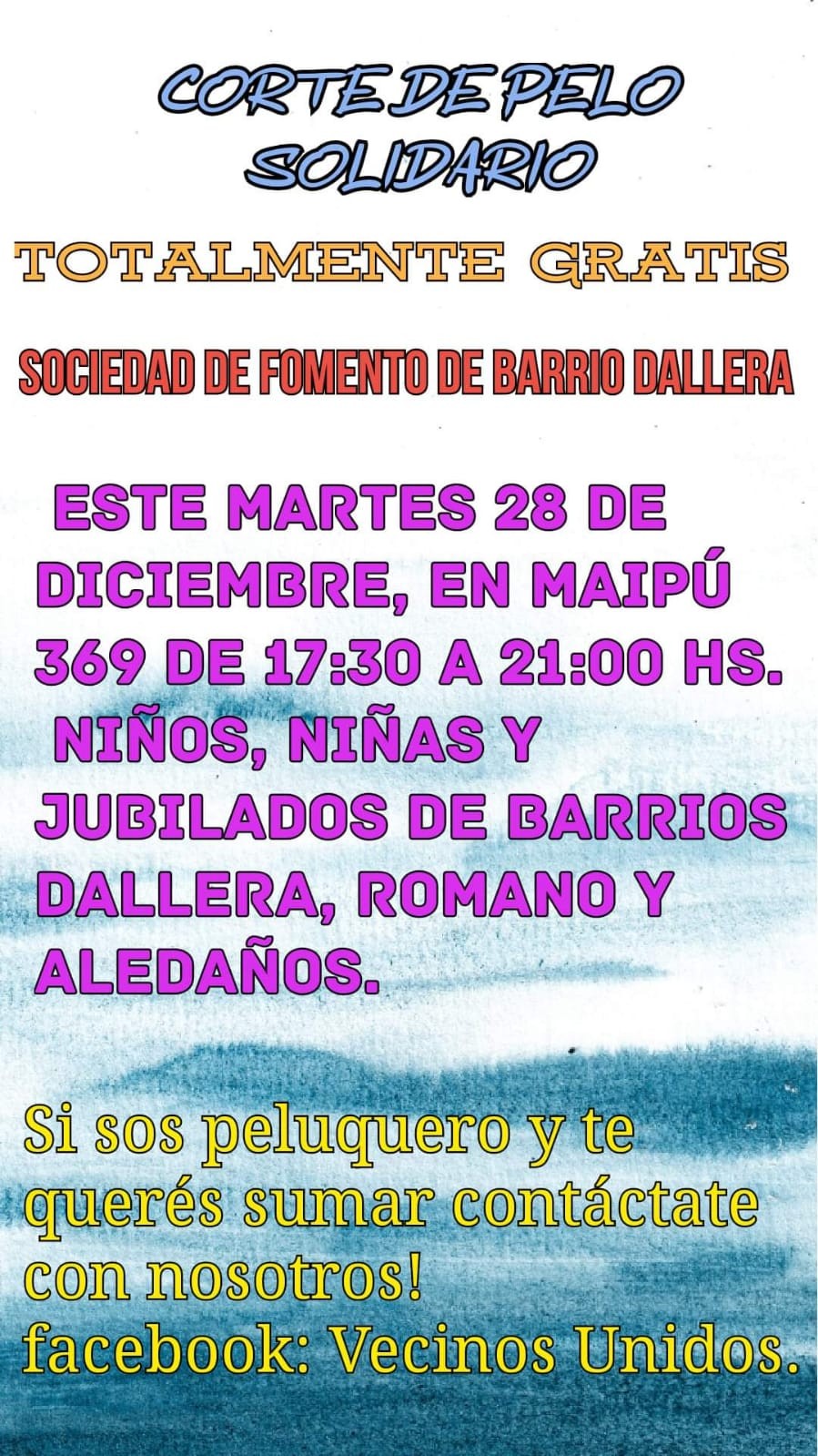 Si queres colaborar te esperamos