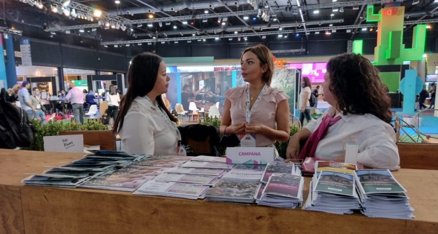 Campana dijo presente en la Feria Internacional de Turismo de América Latina