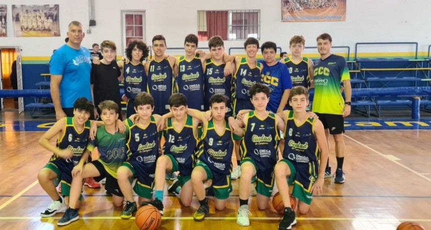 Los U13 de Ciudad de Campana fueron derrotados por Once Unidos 