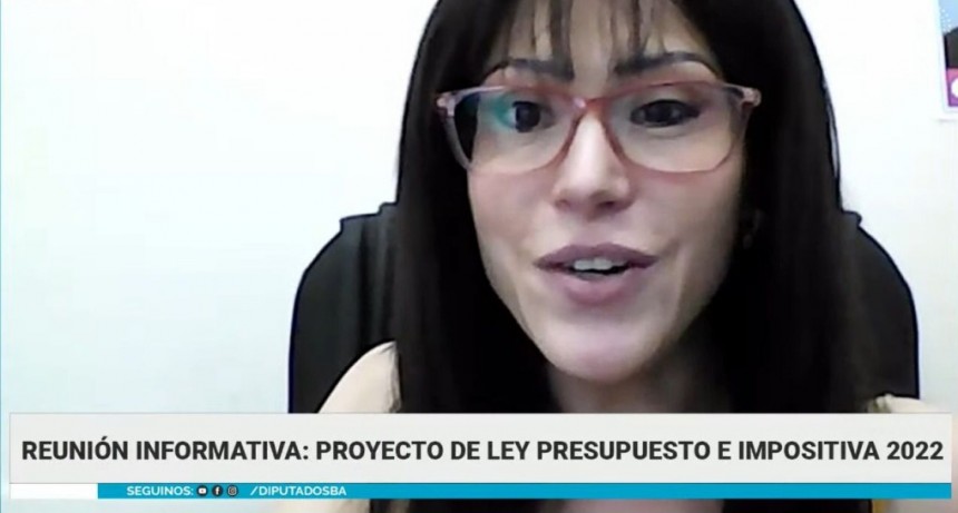 Soledad Alonso jugó un rol importante en la aprobación del Presupuesto bonaerense 2022