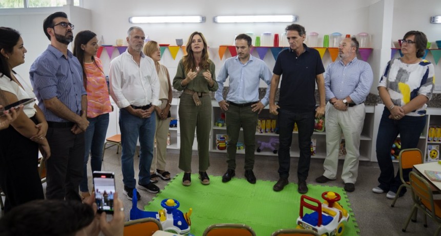 El Gobierno Nacional inauguró en Campana  un Centro de Desarrollo Infantil