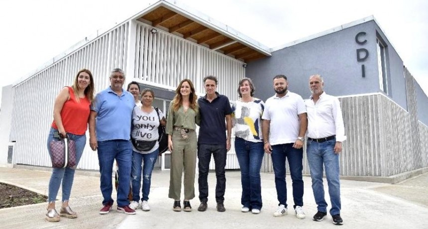 ORTEGA Y GIROLDI  EN LA INAUGURACIÓN DEL CENTRO DE DESARROLLO INFANTIL