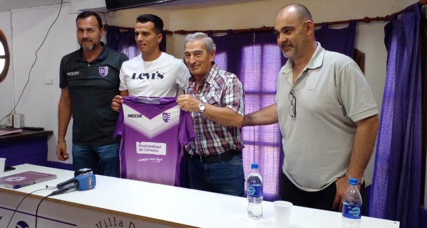 Renso Pérez vuelve a Villa Dálmine
