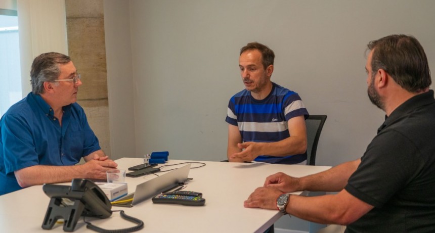 Abella se reunió con la nueva comisión directiva del Sindicato de Petróleo y Gas Privado