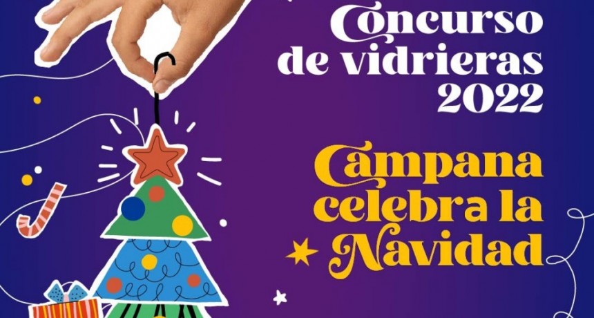 Últimos días para sumarse al concurso de vidrieras “Campana celebra la Navidad”