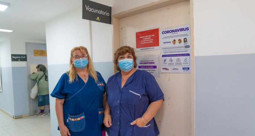 El Municipio extiende el horario del vacunatorio del hospital San José 