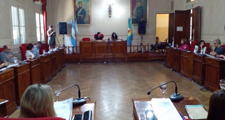 Se realizó la sesión de prórroga del Honorable Concejo Deliberante