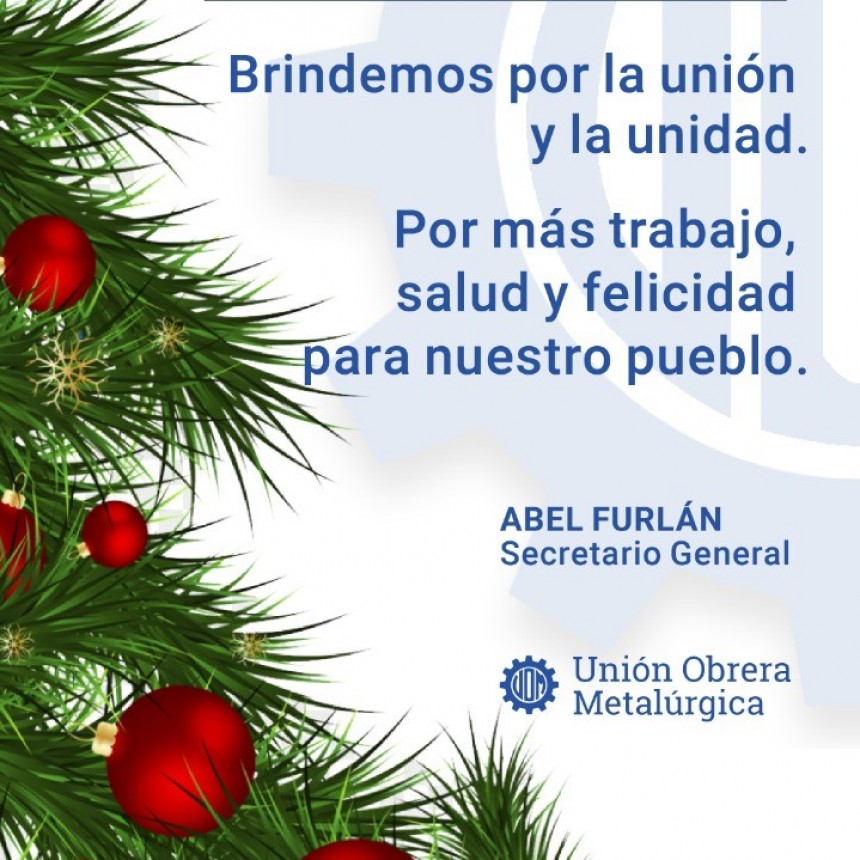 Agradecemos el mensaje desde la U.O.M