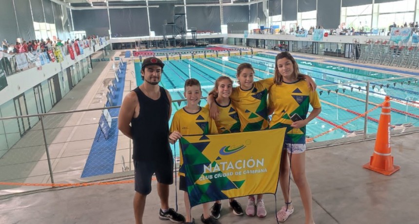 Natación: el C.C.C dijo presente en el Campeonato República “Harold Barrios”