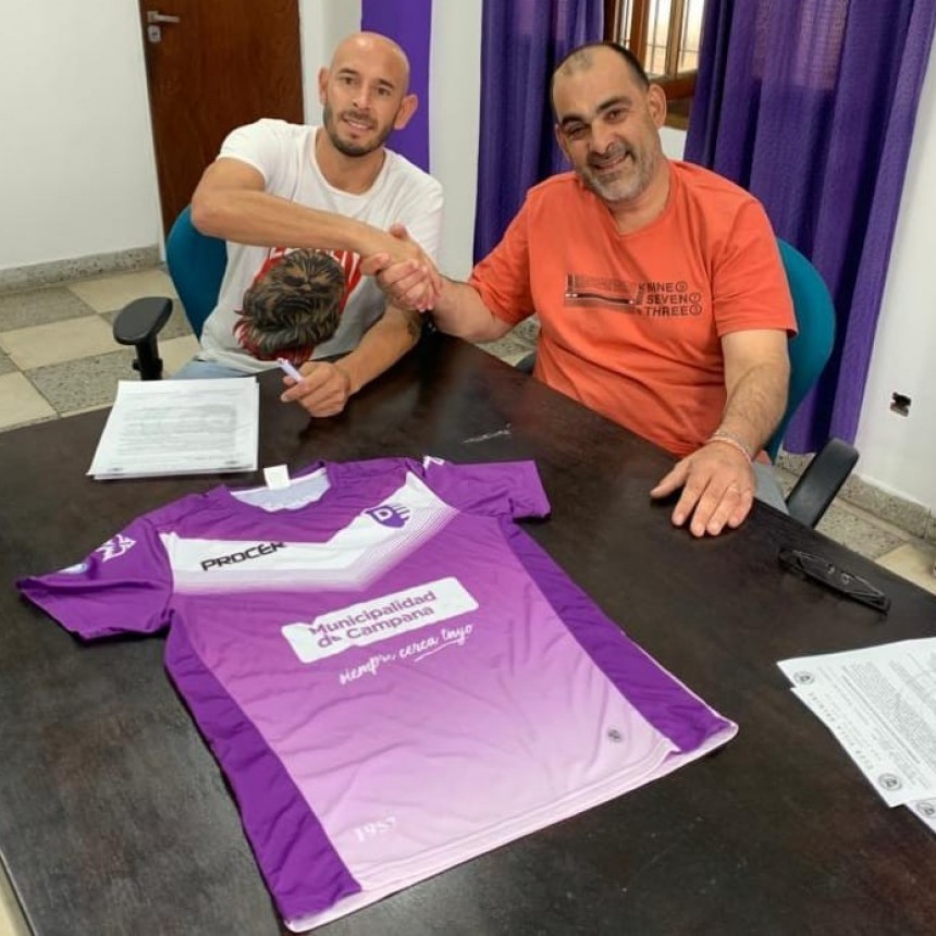 Laureano Tello renovó su contrato con Villa Dálmine