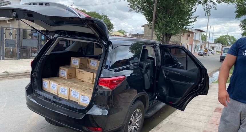 Toyota, Cookins y Banco de Alimentos se unieron para acompañar a la comunidad de Zárate en el cierre del 2022