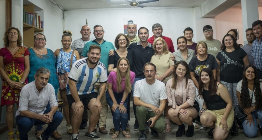 Abella y la UCR brindaron por un nuevo año lleno de proyectos conjuntos