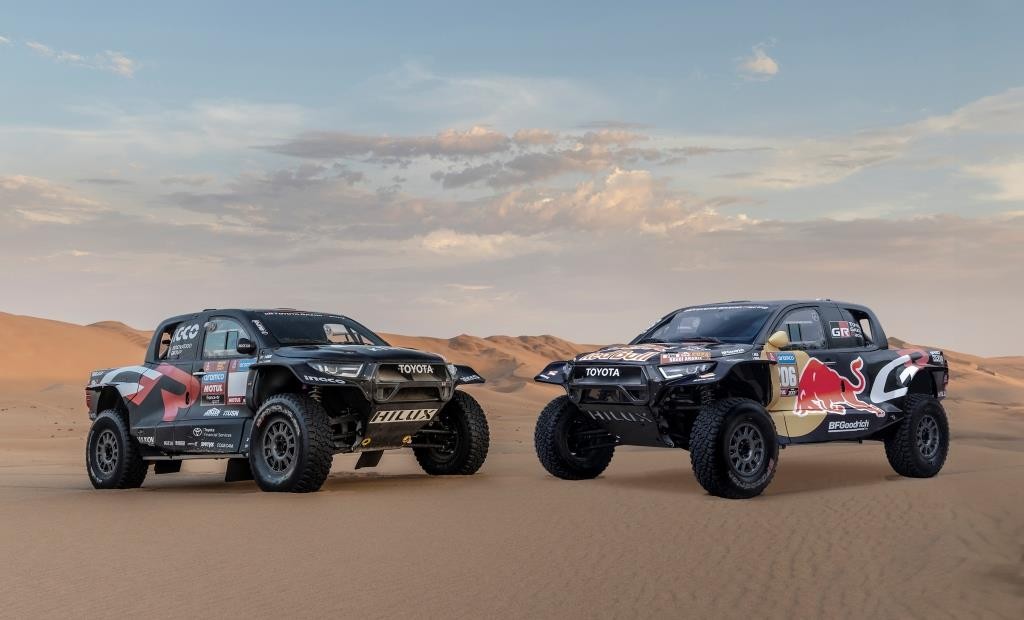 Una nueva Hilux para la temporada 2024 del DAKAR y W2RC:  Conocé todas las novedades de TOYOTA GAZOO Racing