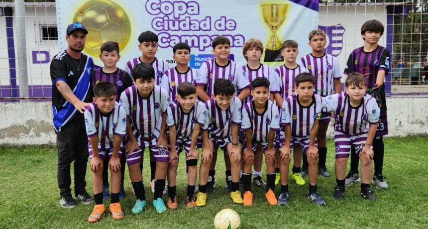 Se realizó la primera edición de la Copa Ciudad de Campana de Fútbol Infantil