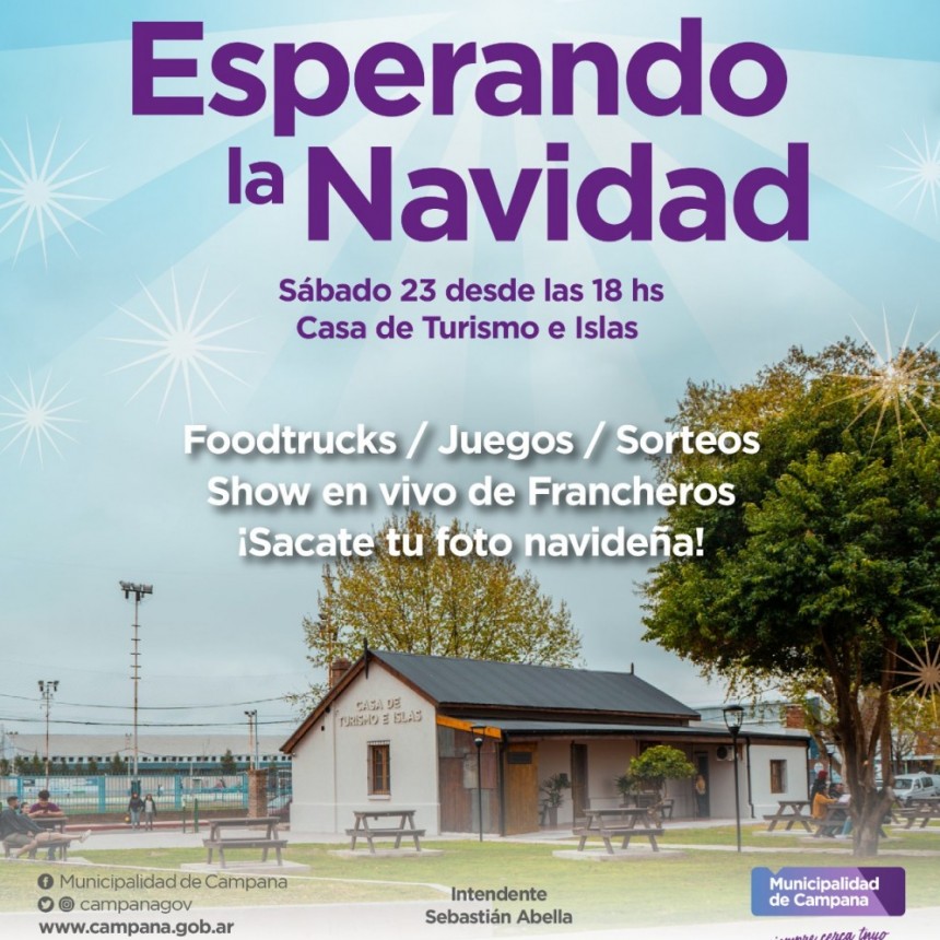 Campana esperará la Navidad disfrutando de la Nueva Costanera