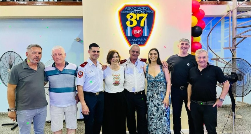 Bomberos Voluntarios realizó su acto de cierre de año