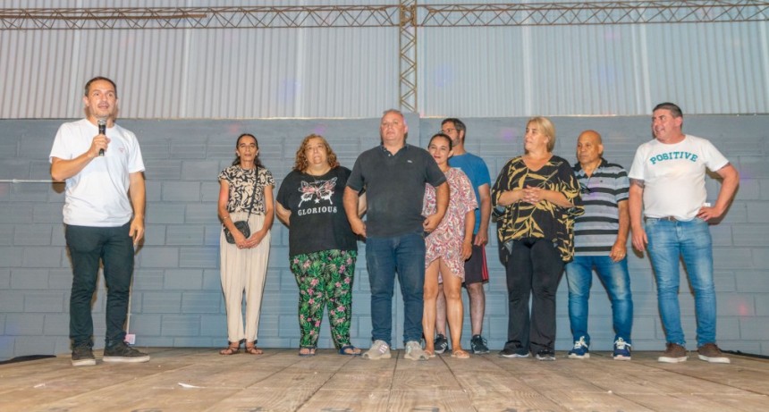 Abella celebró el gran cierre de año de la Sociedad de Fomento Barrios Amigos 