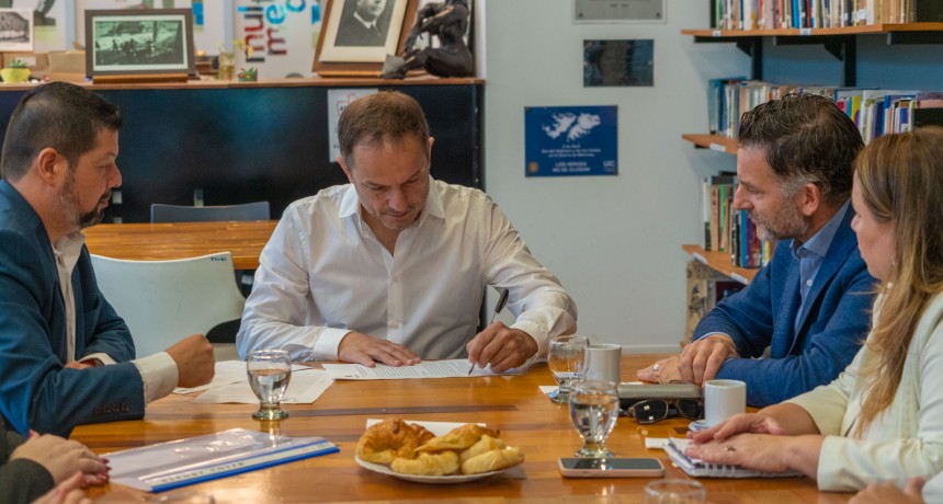 El Intendente y el Colegio de Magistrados firmaron un importante convenio de colaboración