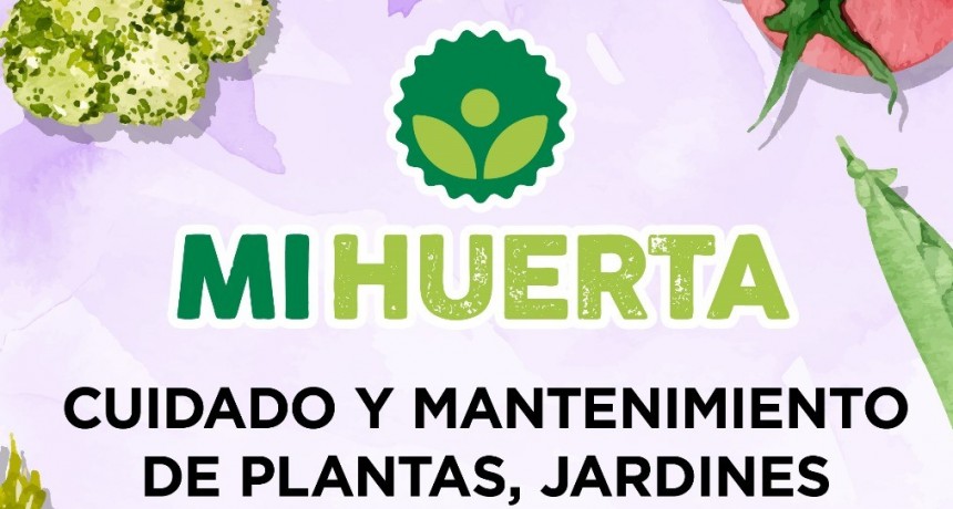Programa “Mi Huerta”: invitan a dos nuevas charlas gratuitas