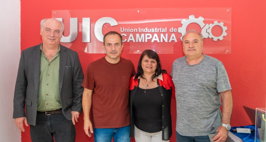 Abella destacó el rol de la Unión Industrial de Campana en su 24º aniversario